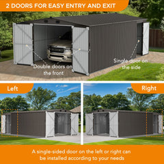 Outdoor Metal Storage Shed Kits