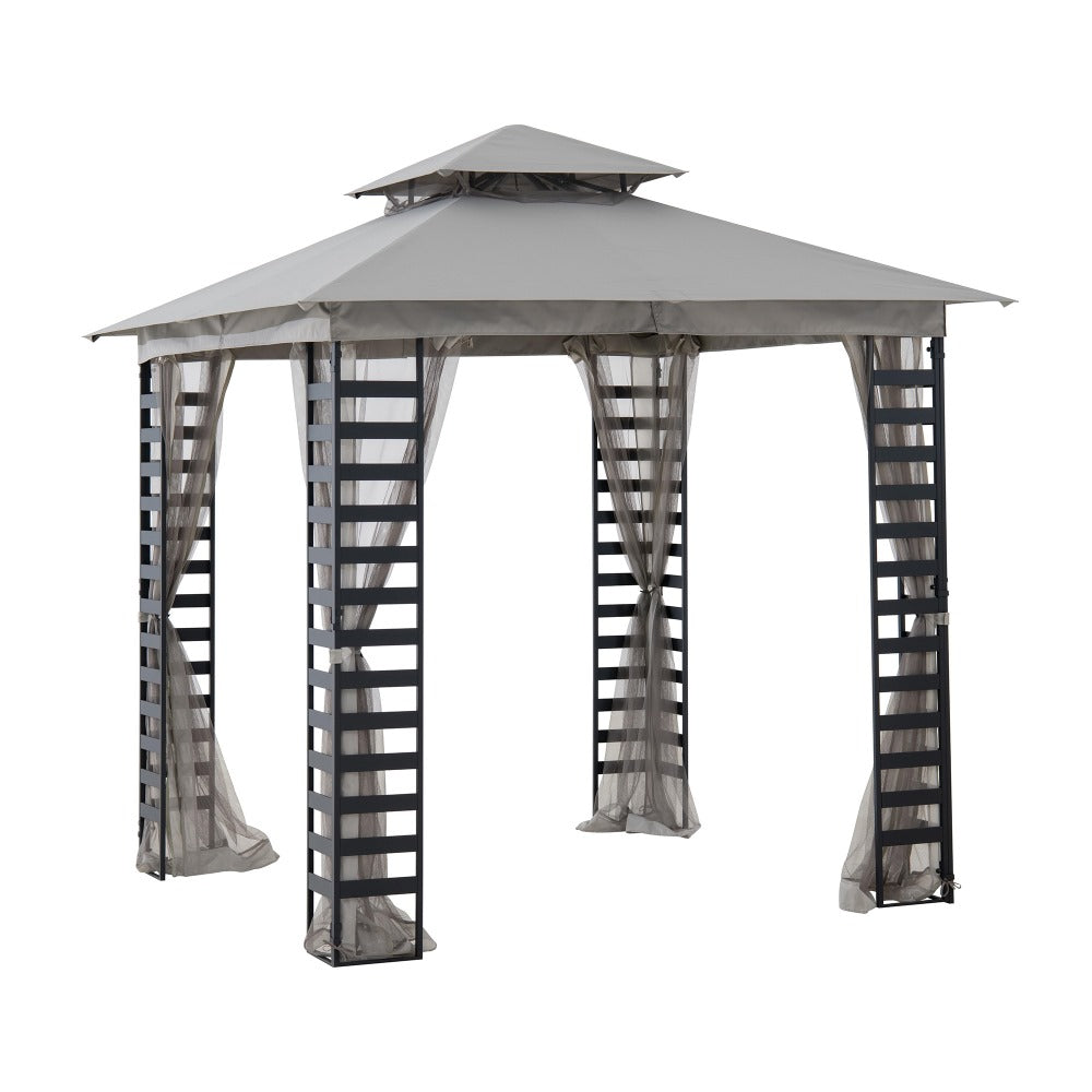 Sunjoy Gray Replacement Canopy For teel Patio Gazebo