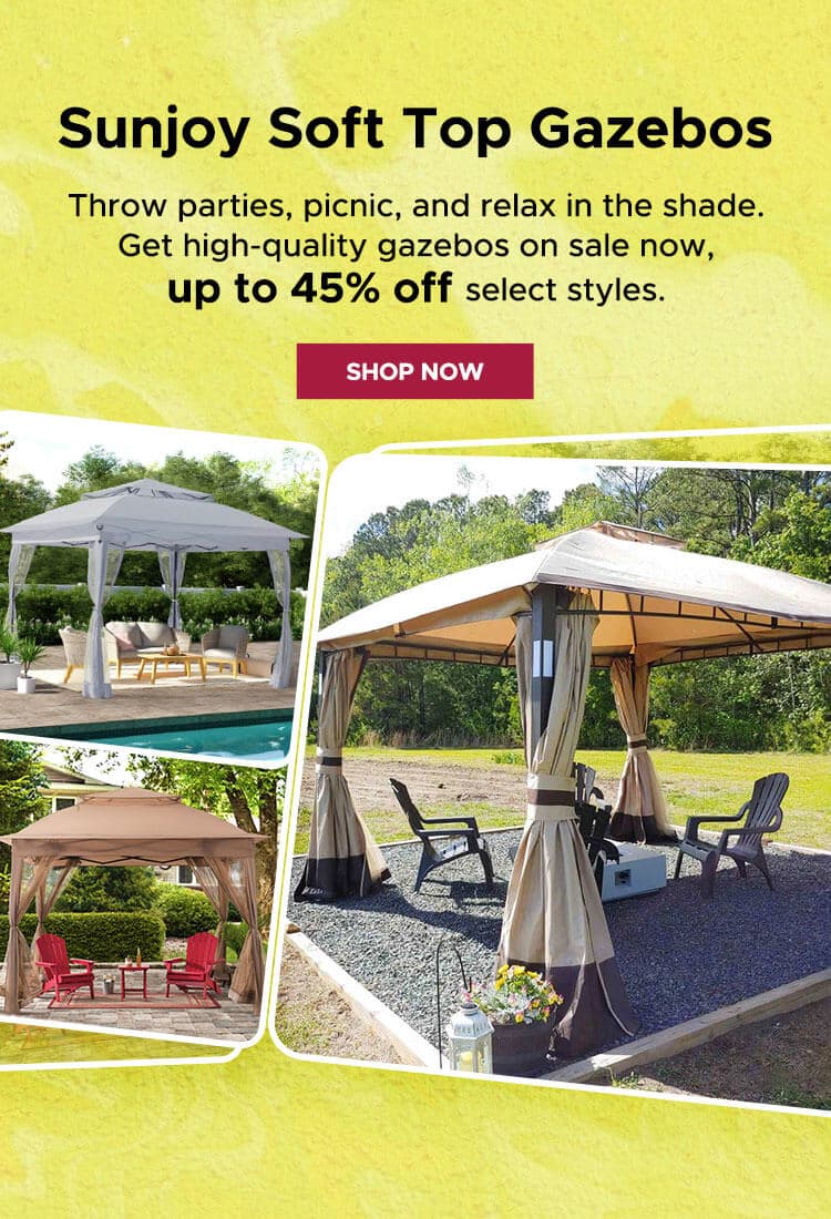 Outdoor Gazebo, Pergola, Fire Pit, Patio Furniture | Sunjoy Group