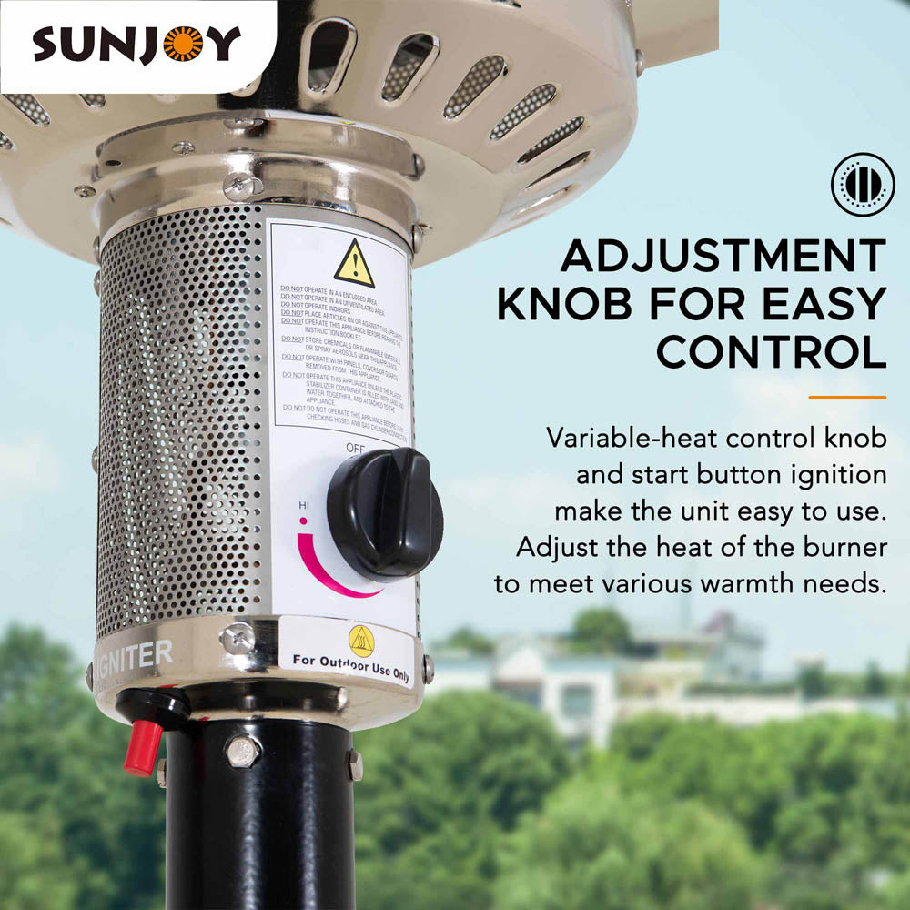 Sunjoy Patio Heater 47,000 BTU Outdoor Patio Heater Outside Heater