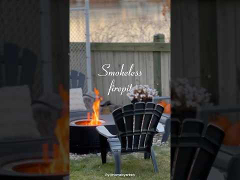 Cozy Autumn Nights with the SUNJOY Smokeless Fire Pit