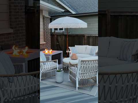 SUNJOY 38 Inch Outdoor Propane Gas Fire Pit Table with Lava Rocks