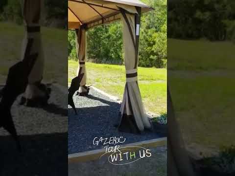 SUNJOY 11x13 Steel Patio Gazebo for Your Outdoor Living Spac