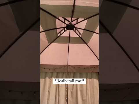 Best  11x13 Backyard Gazebo with LED Light for Summer Outdoor Decor