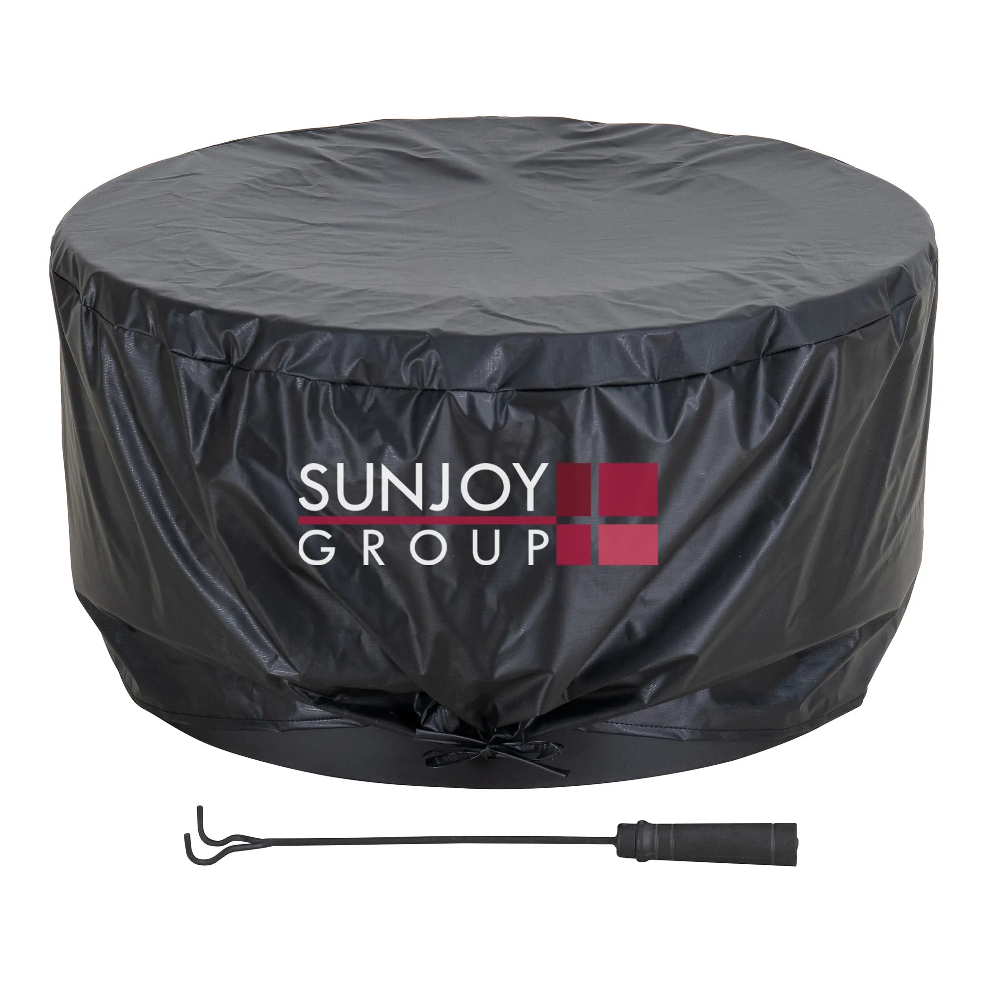 Vulcan Round Smokeless Fire Pit 28", Delta Pattern - Gray