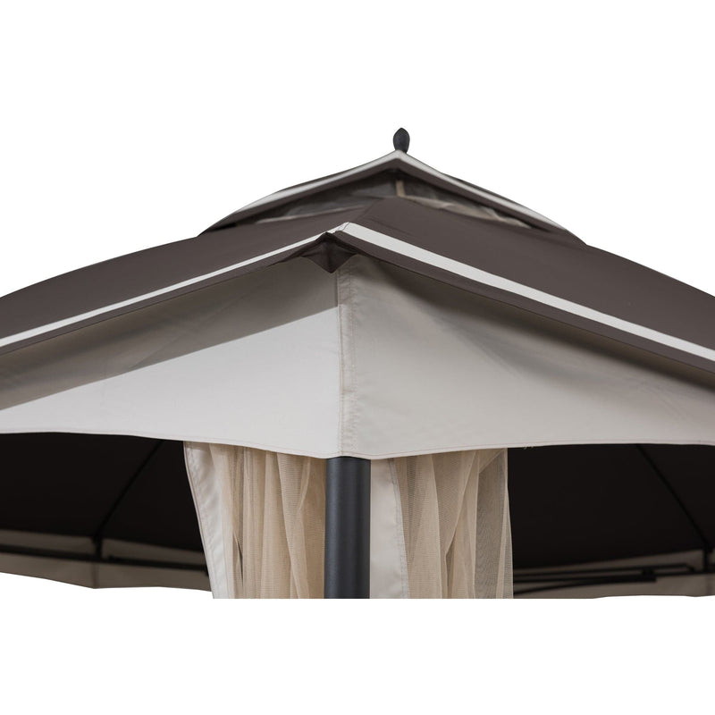 Sunjoy Outdoor Patio Gazebo Kit Backyard Metal Canopy Gazebos for Sale