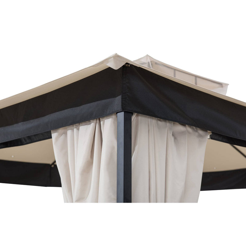 Sunjoy Outdoor Patio Canopy Gazebo Backyard Metal Gazebo Kits for Sale