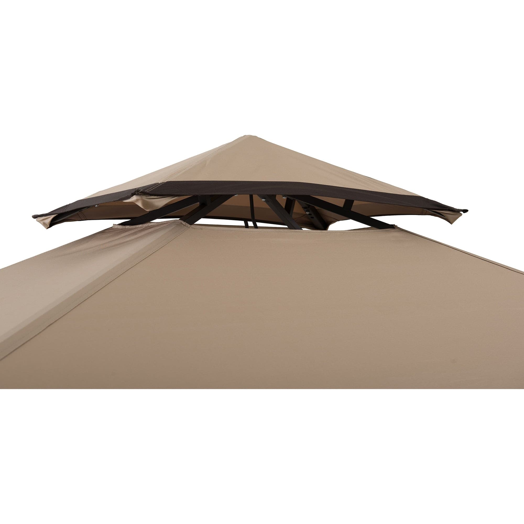 Sunjoy Outdoor Patio 5x8 Metal Frame Canopy Roof Grill Gazebo for Sale.