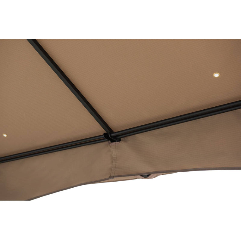 Sunjoy Outdoor Patio 10x10 Gazebo Kits Backyard Metal Canopy Gazebos for Sale