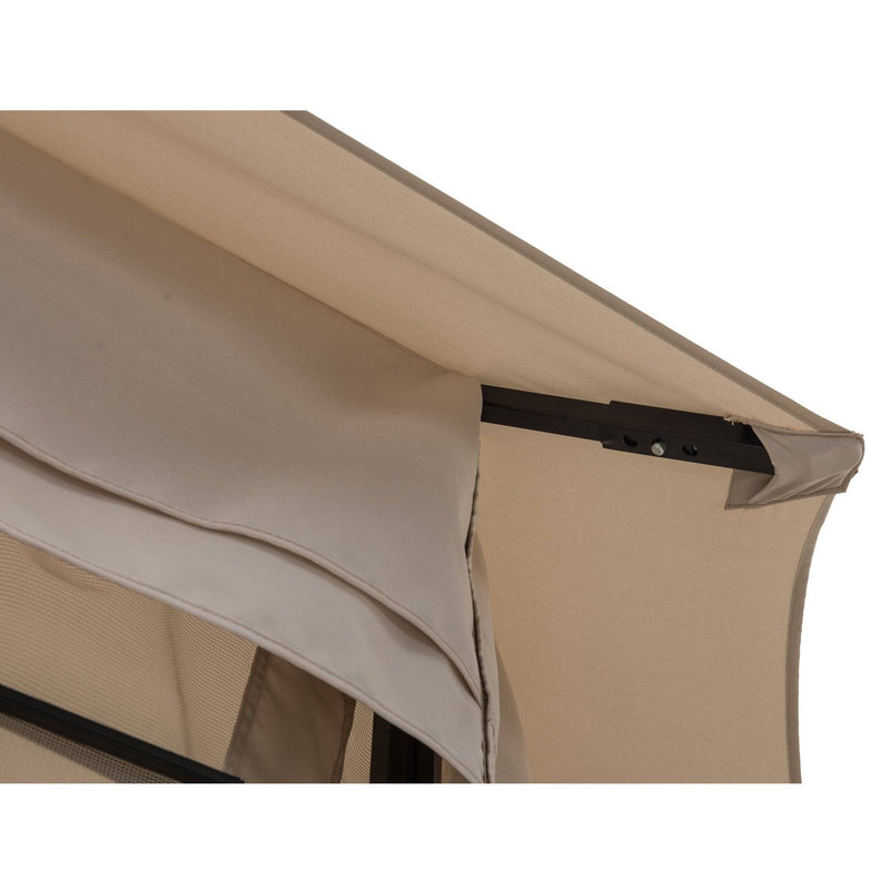 Sunjoy Outdoor Patio Metal Canopy Gazebo Kit Backyard Gazebos for Sale