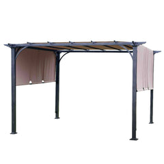 Sunjoy Brown Replacement Canopy For Pergola (10x8 FT) L-PG135PST-A Sold At Canadian Tire.