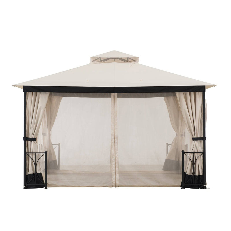 Sunjoy Outdoor Patio Canopy Gazebo Backyard Metal Gazebo Kits for Sale