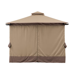 Sunjoy Outdoor Patio 12x12 Canopy Gazebo Backyard Metal Gazebo Kits for Sale.