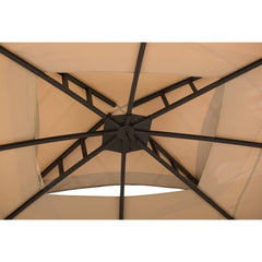 Sunjoy Outdoor Patio Canopy Gazebo Backyard Metal Gazebo Kits for Sale.