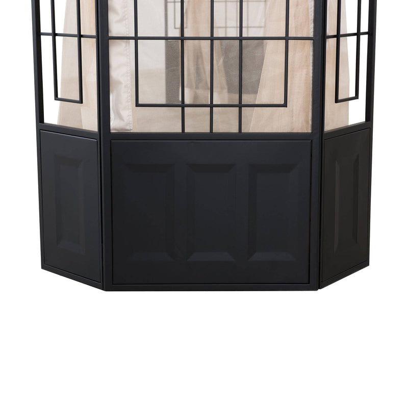 Sunjoy Outdoor Patio Metal Canopy Gazebo Kit Backyard Gazebos for Sale