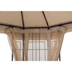 Sunjoy Outdoor Patio Metal Canopy Gazebo Kit Backyard Gazebos for Sale.