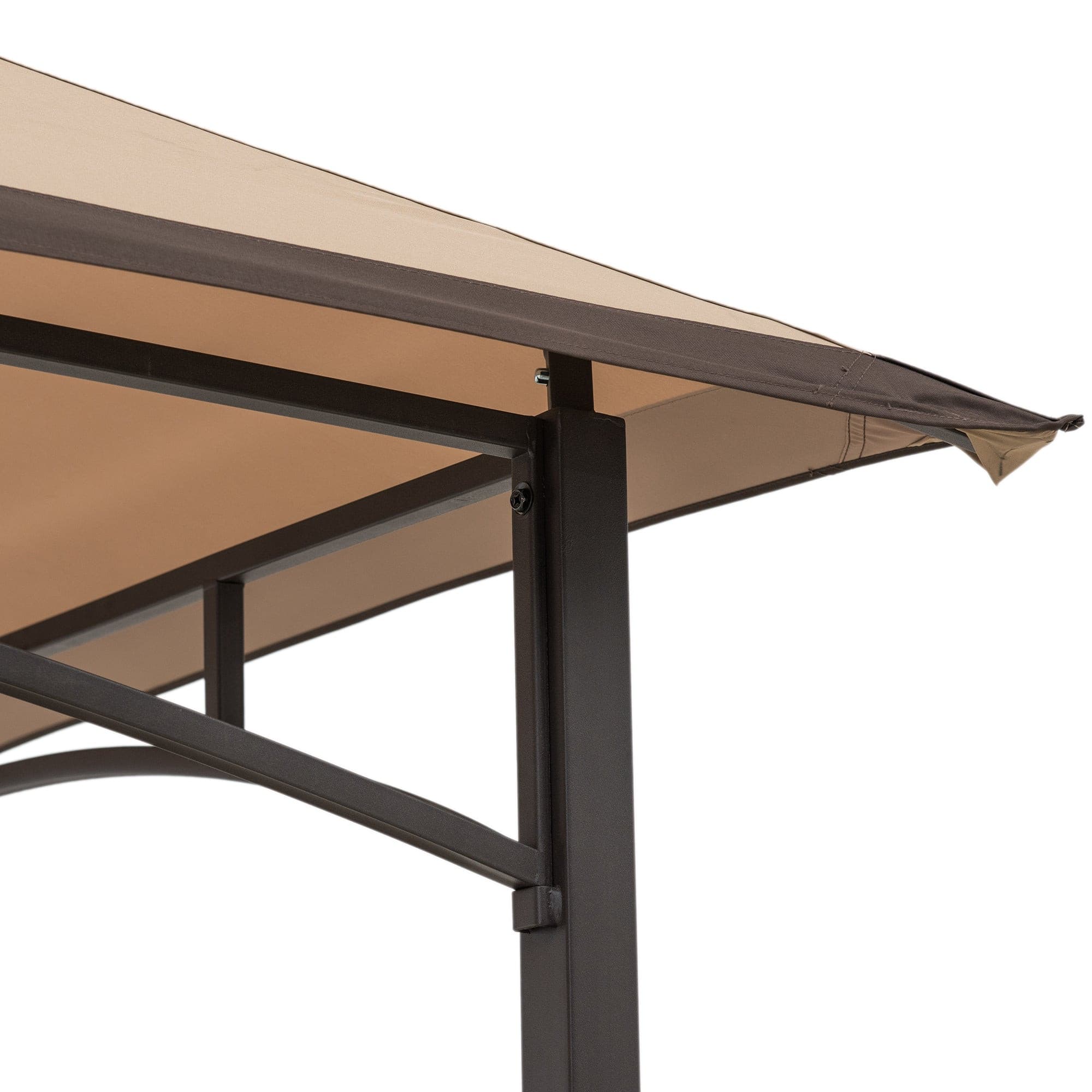 Sunjoy Outdoor Patio 5x8 Metal Frame Canopy Roof Grill Gazebo for Sale.