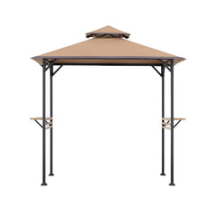 Sunjoy Outdoor Patio Metal Frame Canopy Roof Grill Gazebo Kits for Sale.