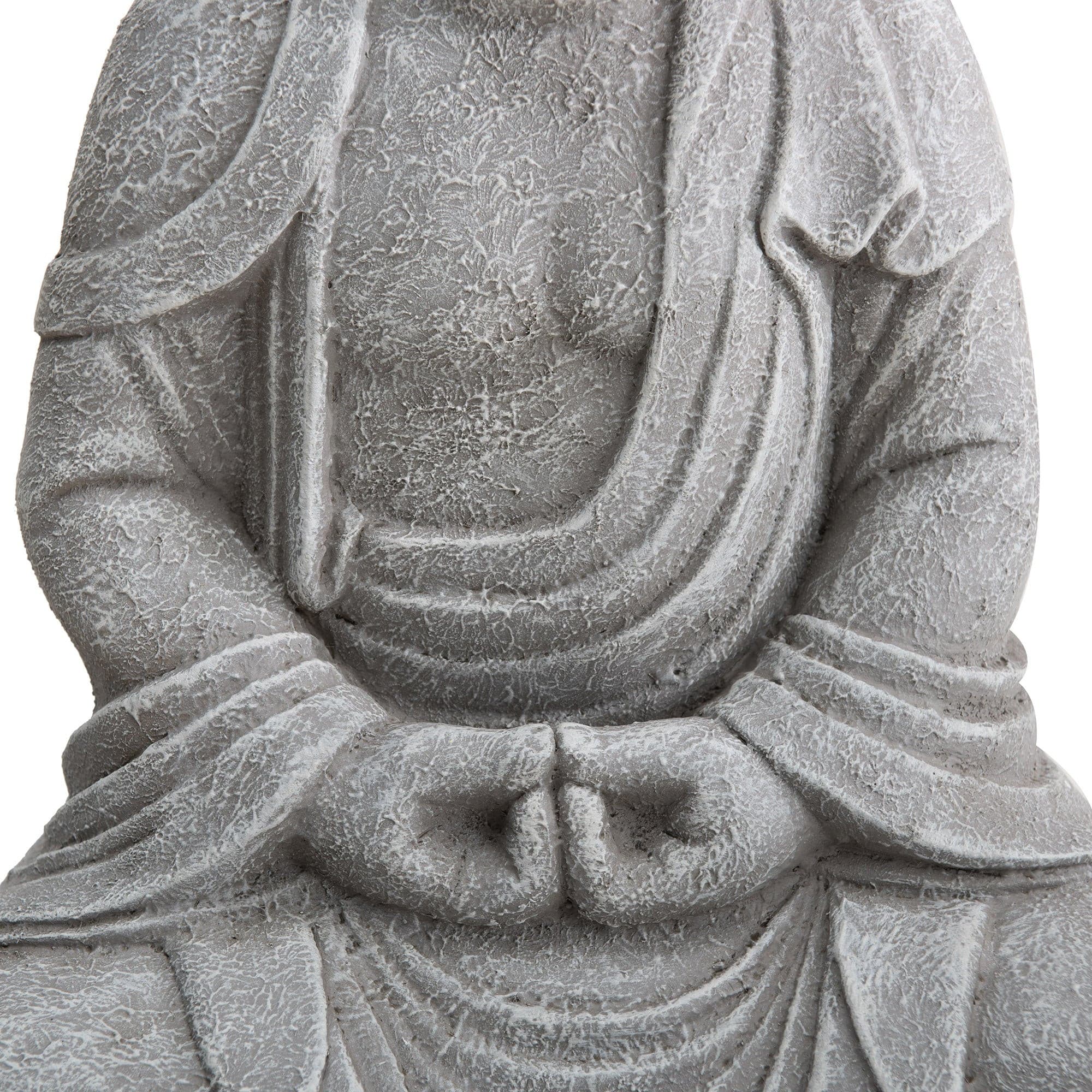 SUNJOY 20 Inch Large  Garden Decorative Buddha Statue.