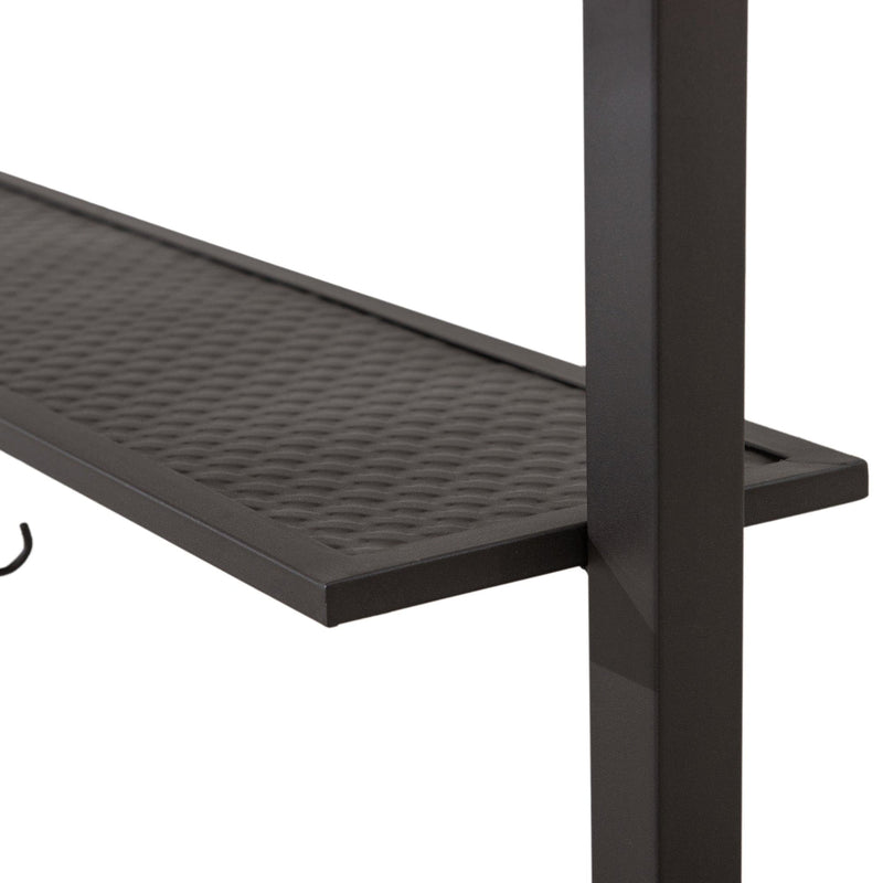 Sunjoy Outdoor Patio 5x8 Metal Frame Canopy Roof Grill Gazebo for Sale