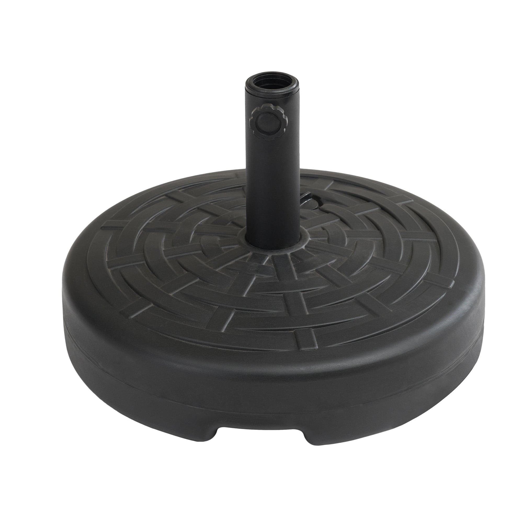 SUNJOY Universal HDPE Patio Umbrella Stand - Water & Sand Inject.