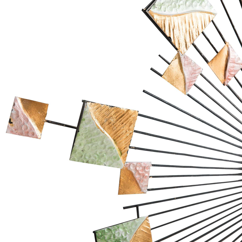 Sunjoy Acornwood Decorative Burst Wall Art
