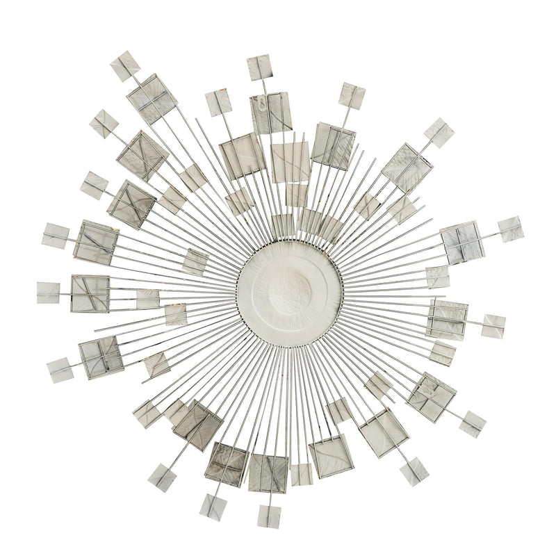 Sunjoy Acornwood Decorative Burst Wall Art
