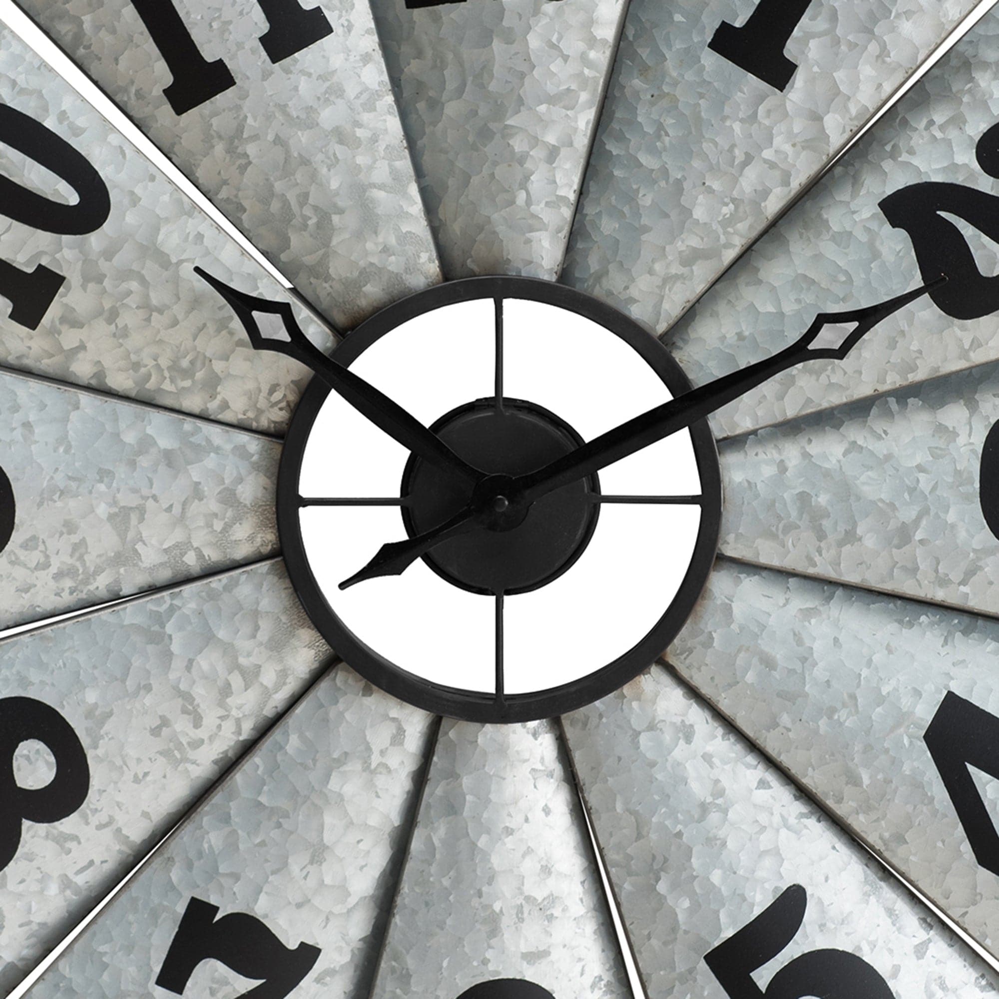 SUNJOY Decorative Wind-Mill Clock Wall Art.