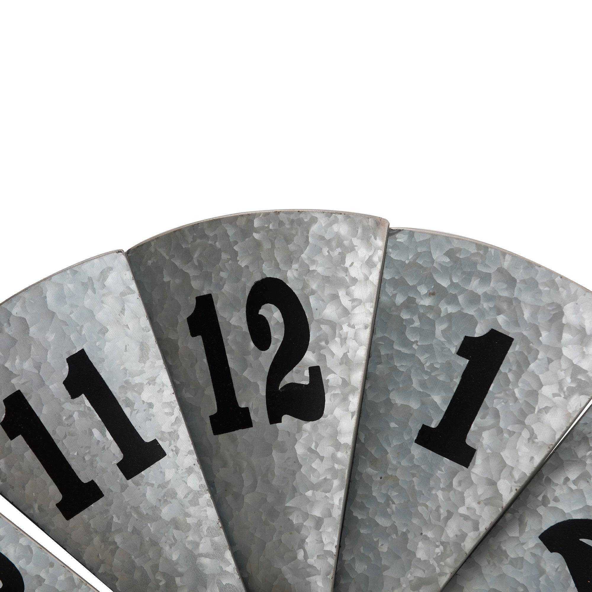 SUNJOY Decorative Wind-Mill Clock Wall Art.