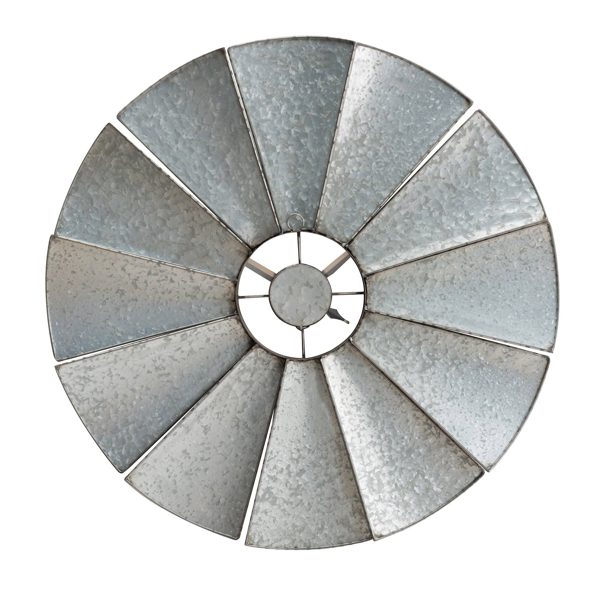 SUNJOY Decorative Wind-Mill Clock Wall Art.