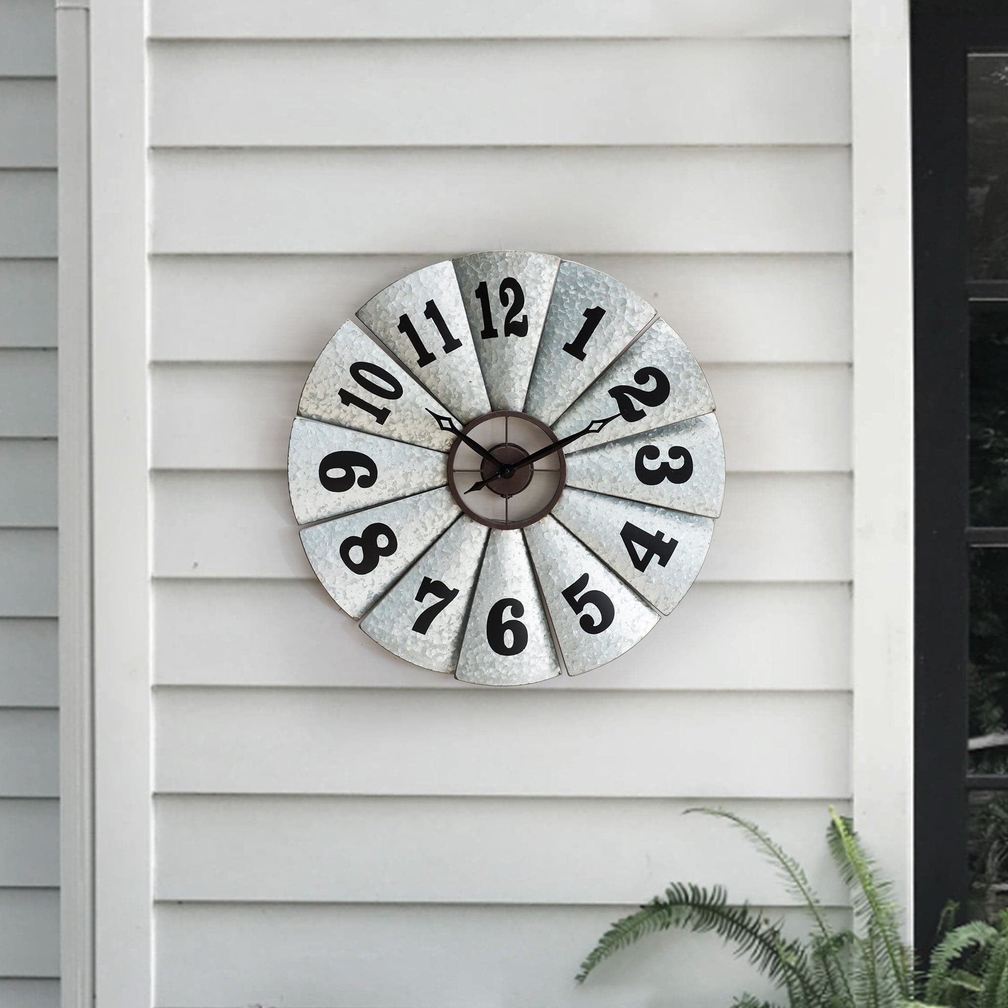 SUNJOY Decorative Wind-Mill Clock Wall Art.