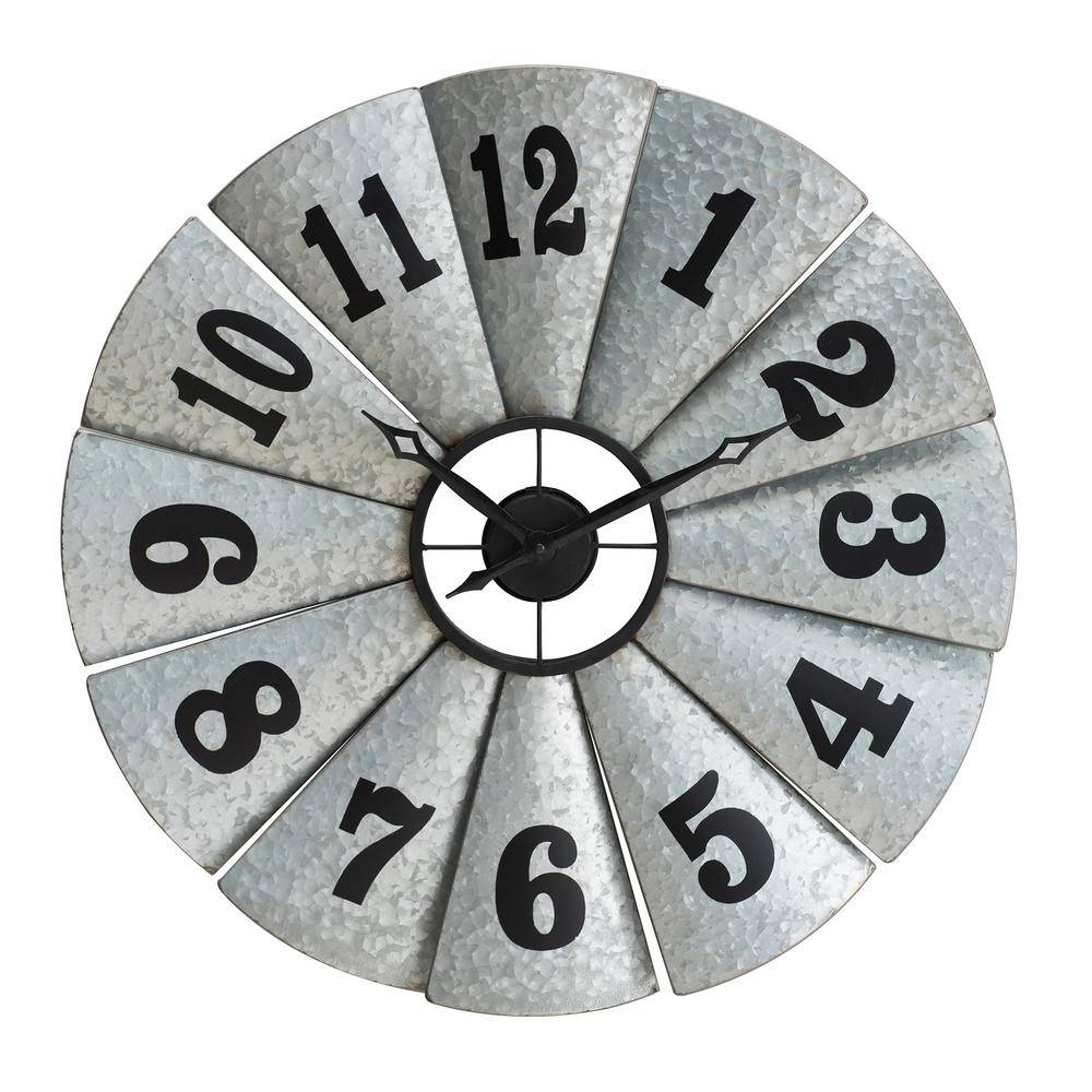 SUNJOY Decorative Wind-Mill Clock Wall Art.